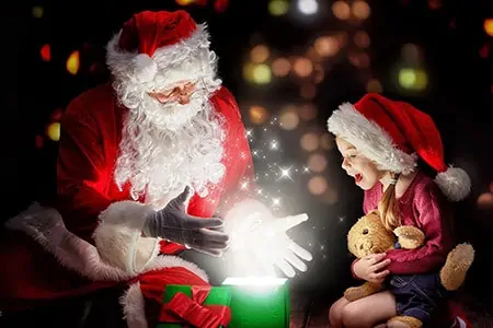 Magicien arbre de Noël